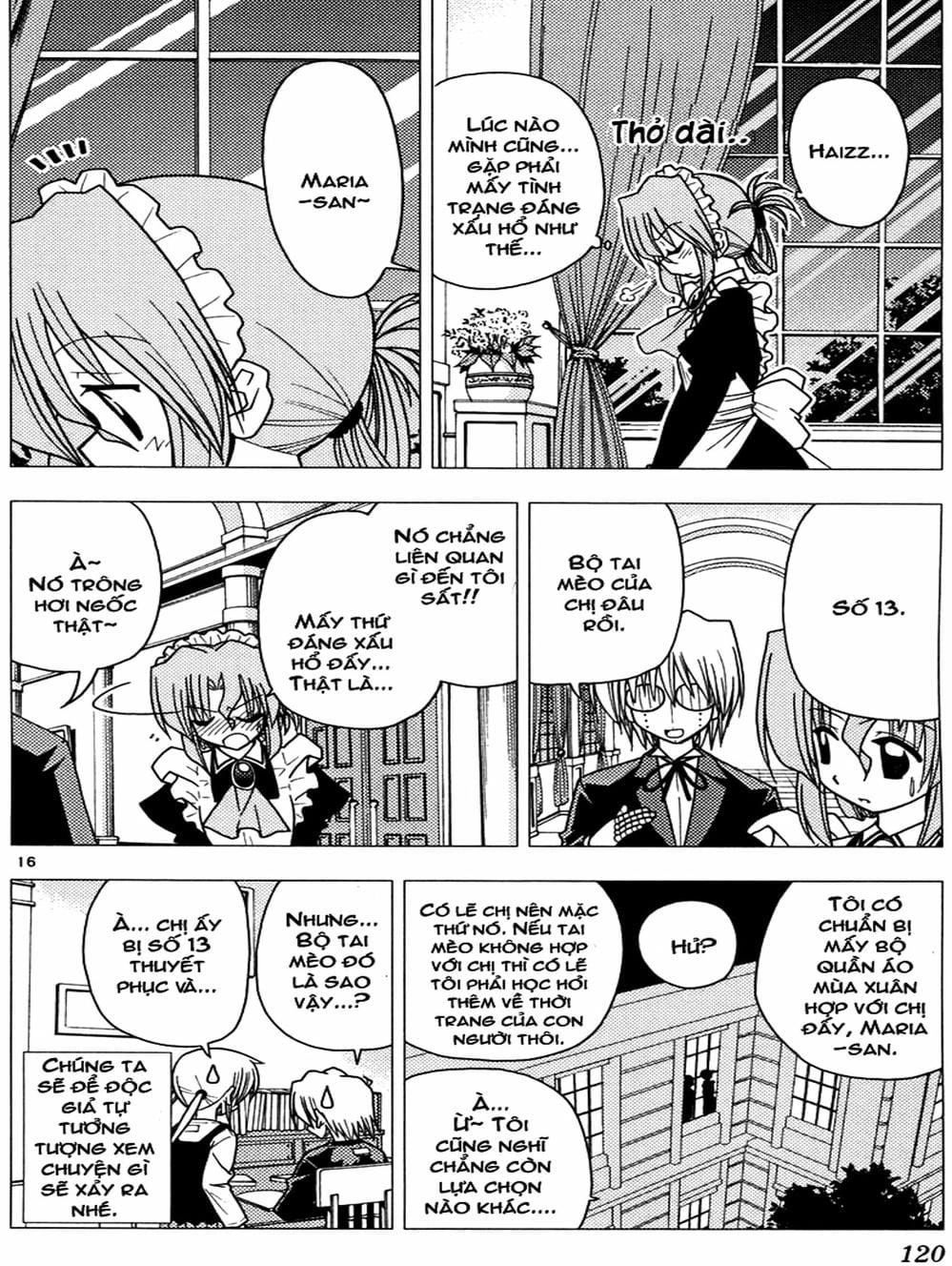 Truyện Tranh Chàng Quản Gia - Hayate No Gotoku trang 4