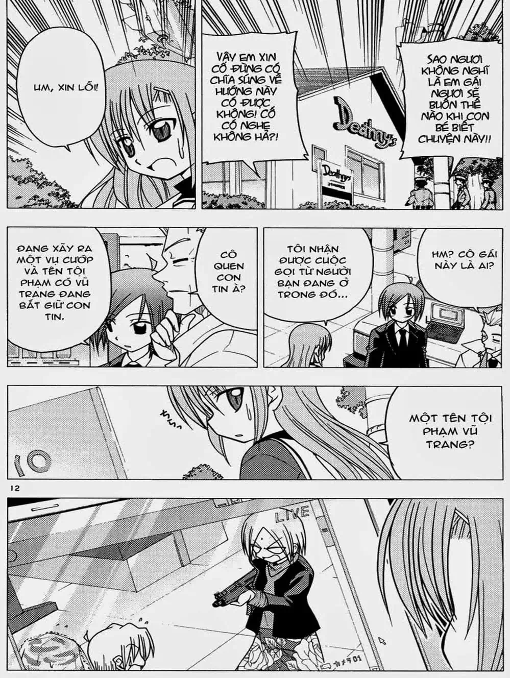 Truyện Tranh Chàng Quản Gia - Hayate No Gotoku trang 4