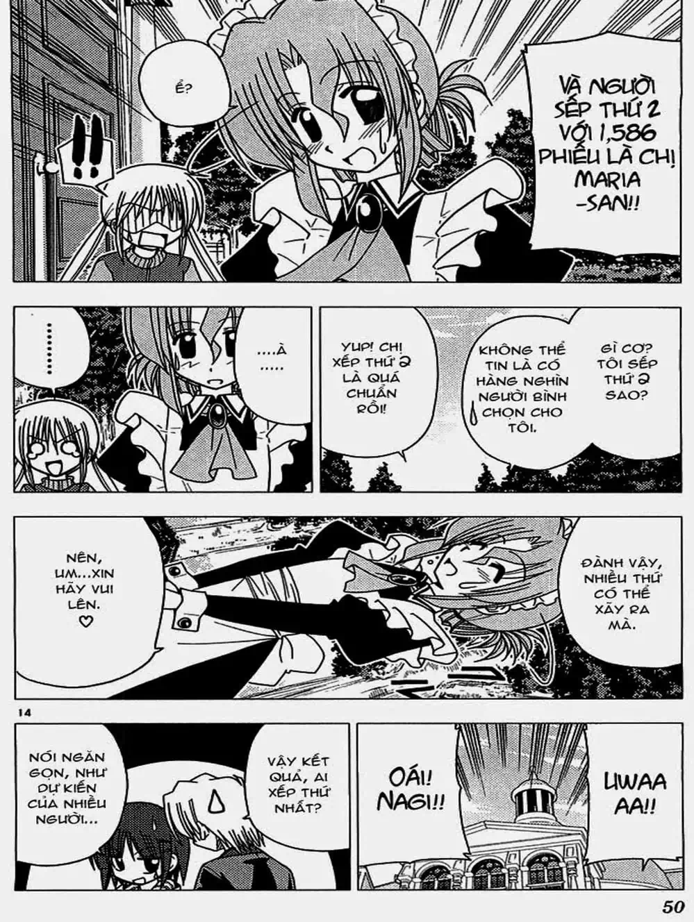 Truyện Tranh Chàng Quản Gia - Hayate No Gotoku trang 4