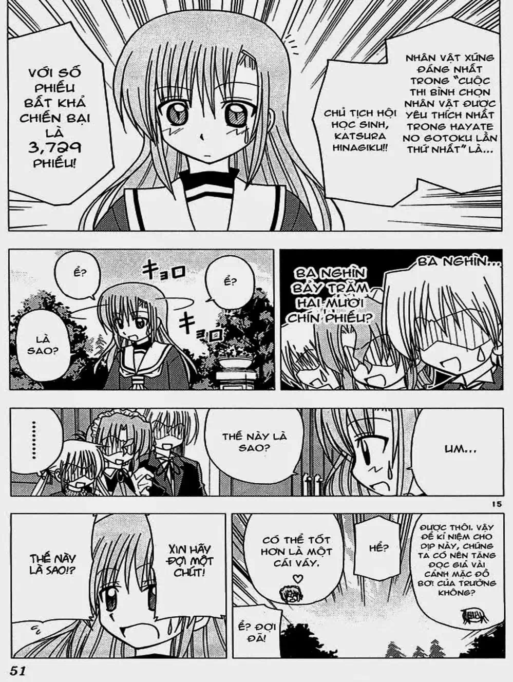 Truyện Tranh Chàng Quản Gia - Hayate No Gotoku trang 4