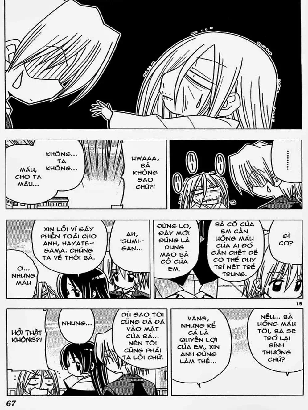 Truyện Tranh Chàng Quản Gia - Hayate No Gotoku trang 4