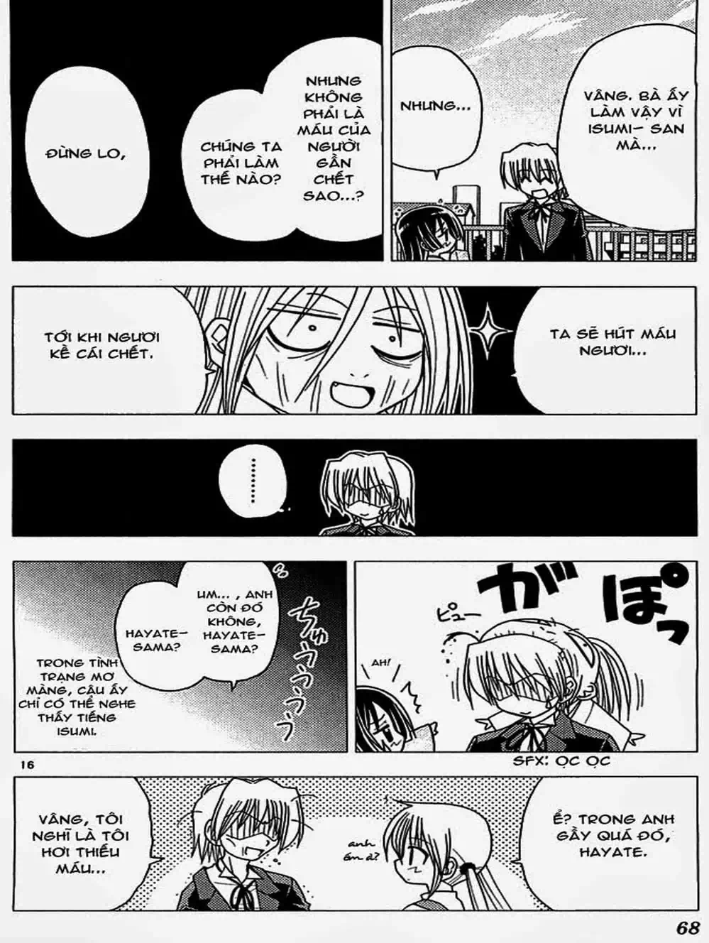 Truyện Tranh Chàng Quản Gia - Hayate No Gotoku trang 4