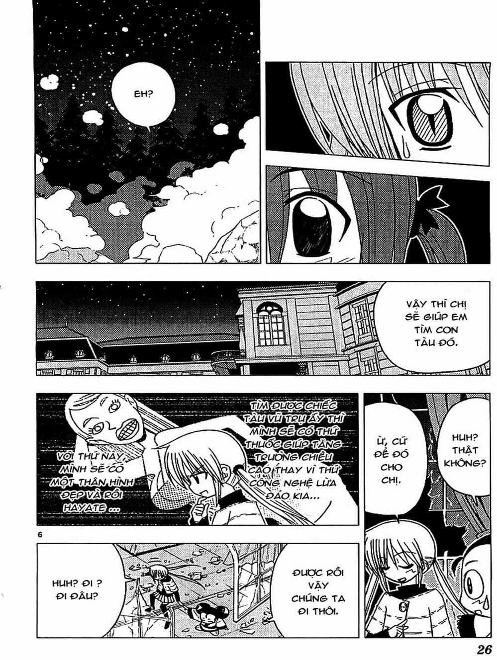 Truyện Tranh Chàng Quản Gia - Hayate No Gotoku trang 4