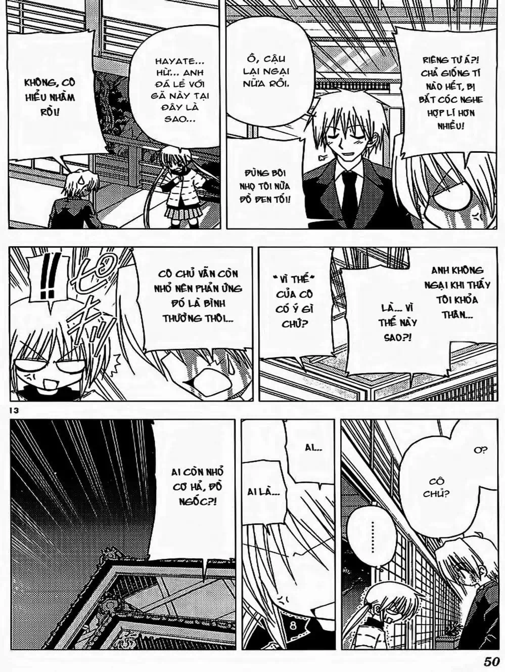 Truyện Tranh Chàng Quản Gia - Hayate No Gotoku trang 4