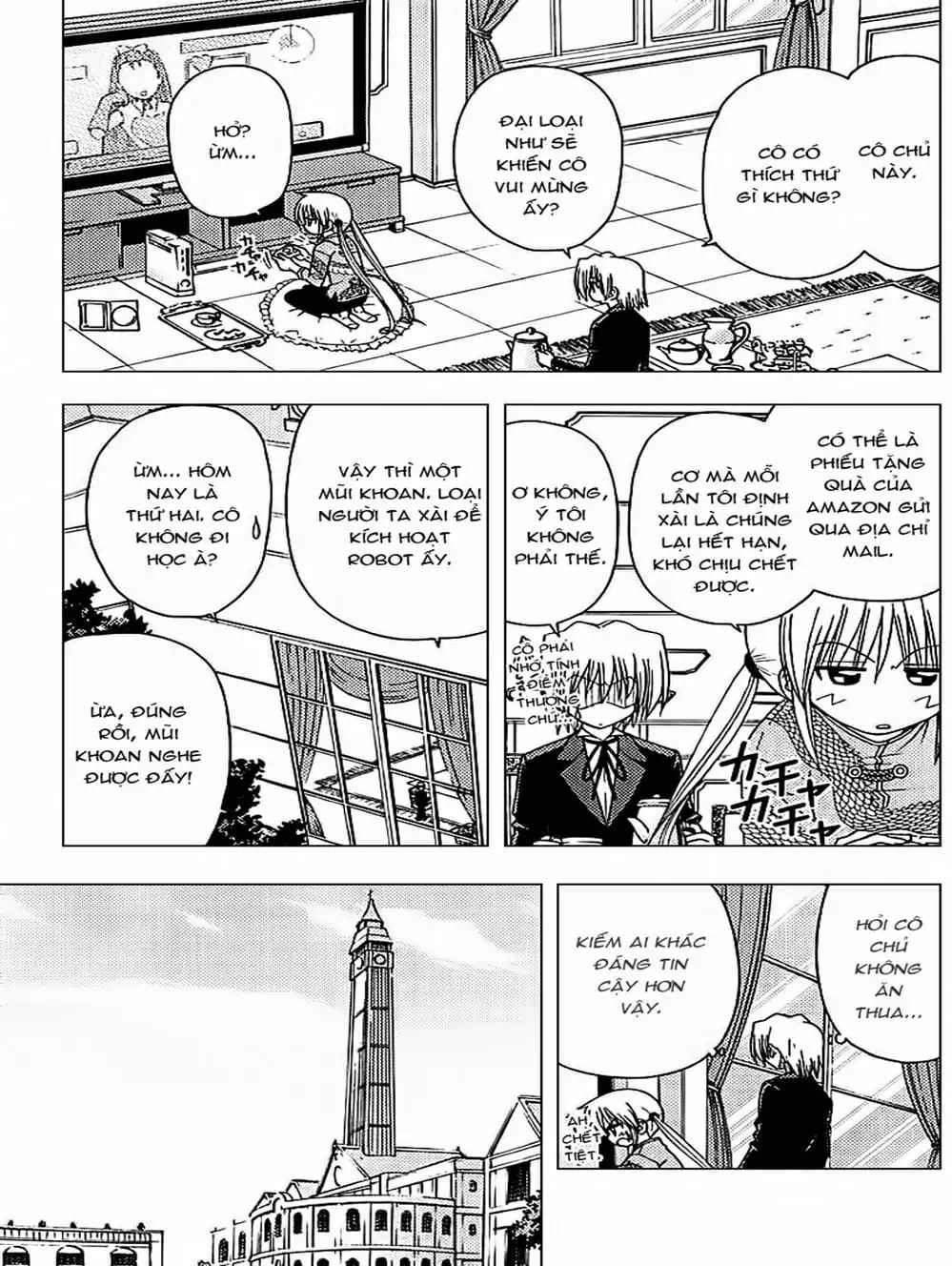 Truyện Tranh Chàng Quản Gia - Hayate No Gotoku trang 4