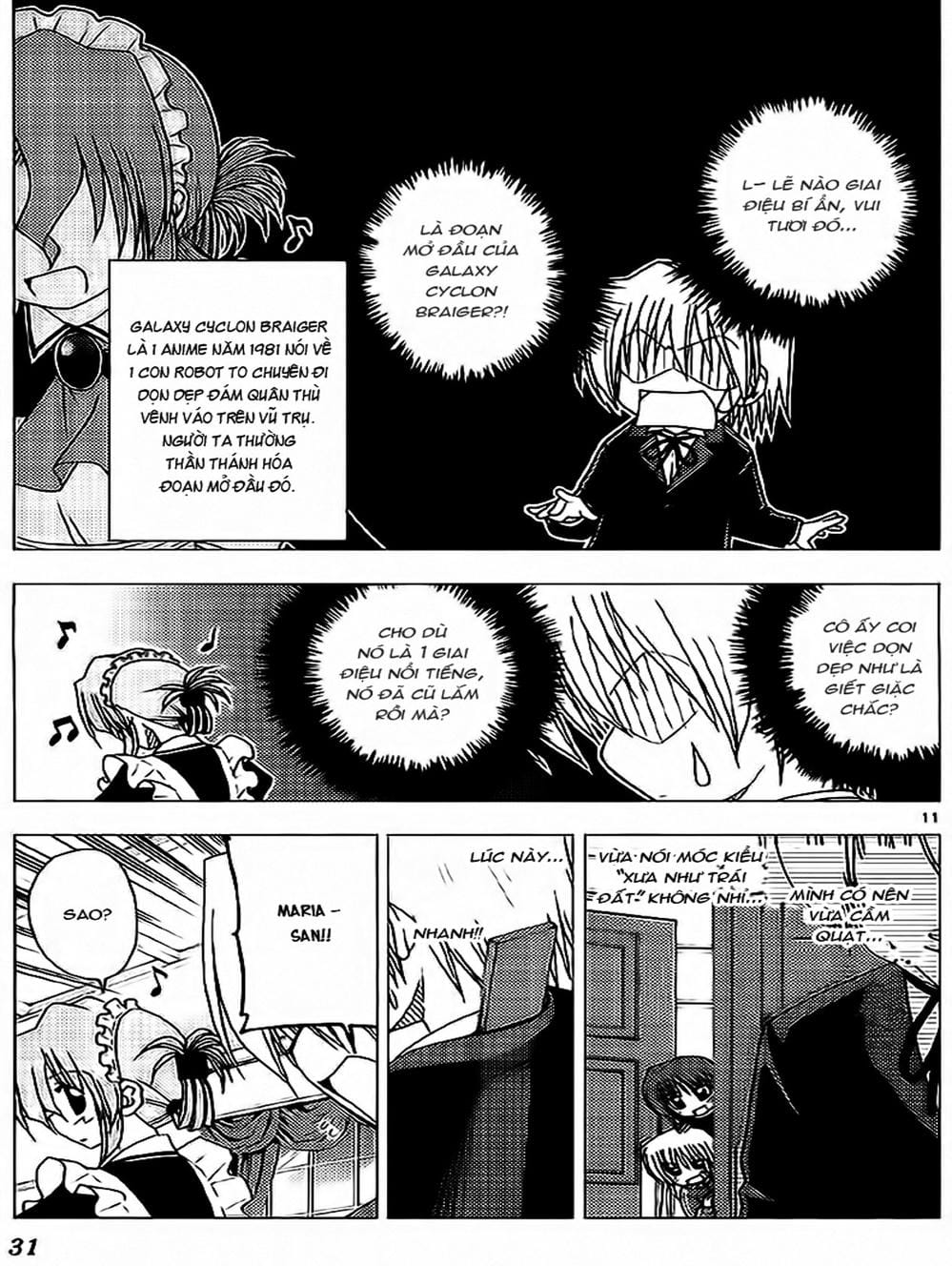 Truyện Tranh Chàng Quản Gia - Hayate No Gotoku trang 4