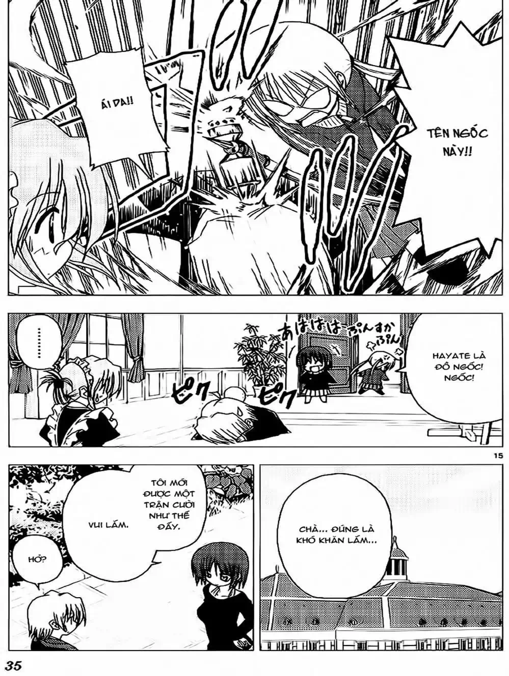 Truyện Tranh Chàng Quản Gia - Hayate No Gotoku trang 4