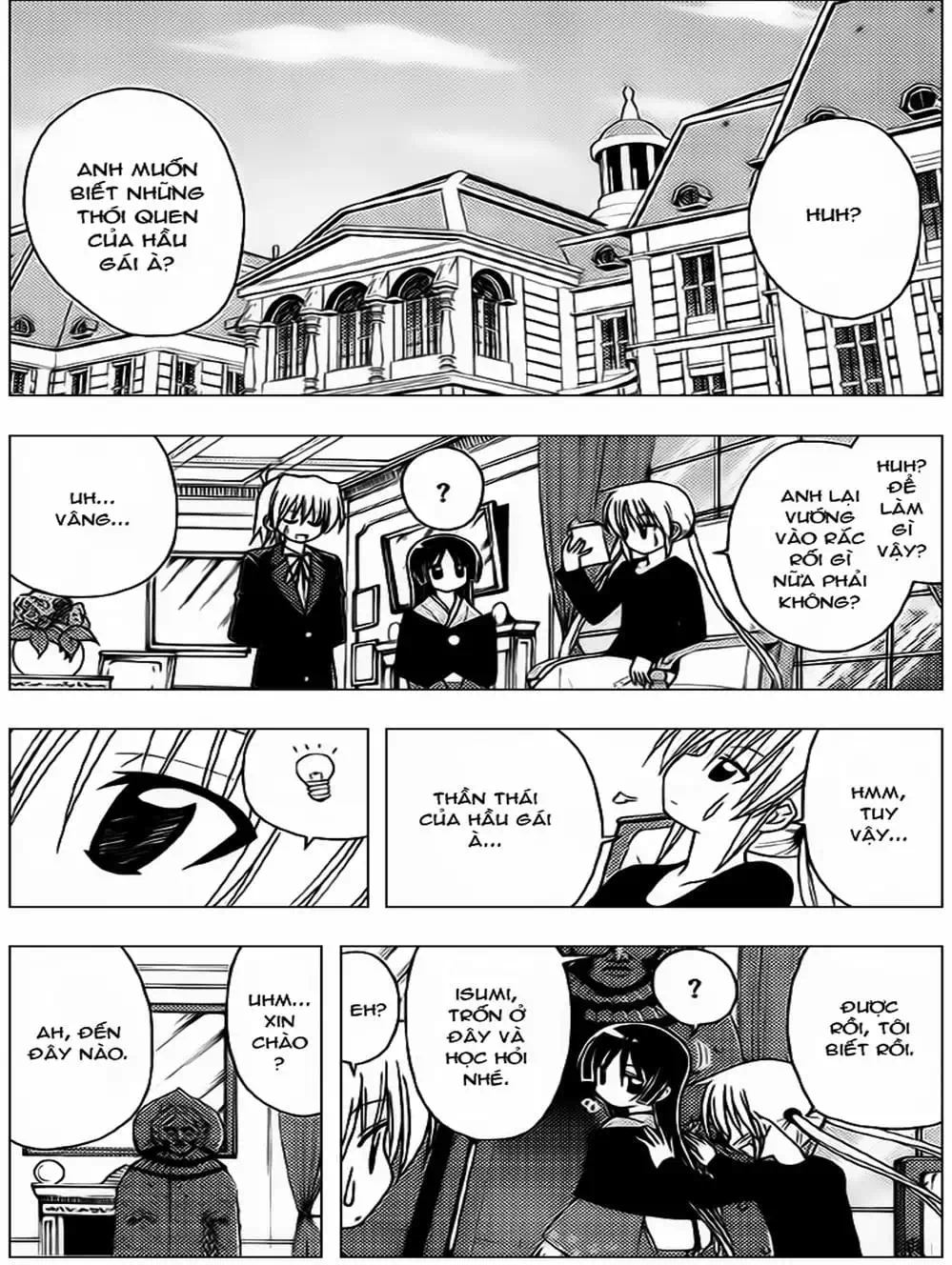 Truyện Tranh Chàng Quản Gia - Hayate No Gotoku trang 4