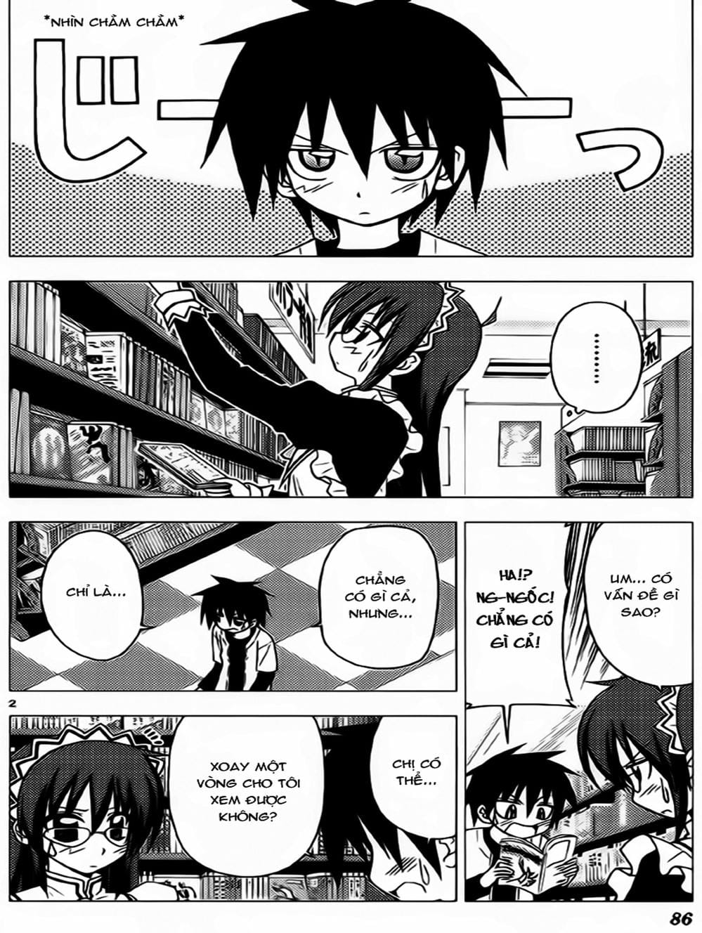 Truyện Tranh Chàng Quản Gia - Hayate No Gotoku trang 4