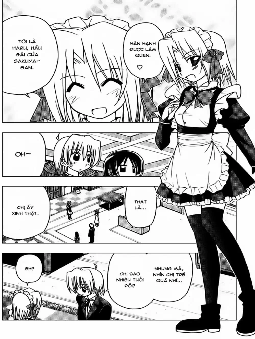 Truyện Tranh Chàng Quản Gia - Hayate No Gotoku trang 4