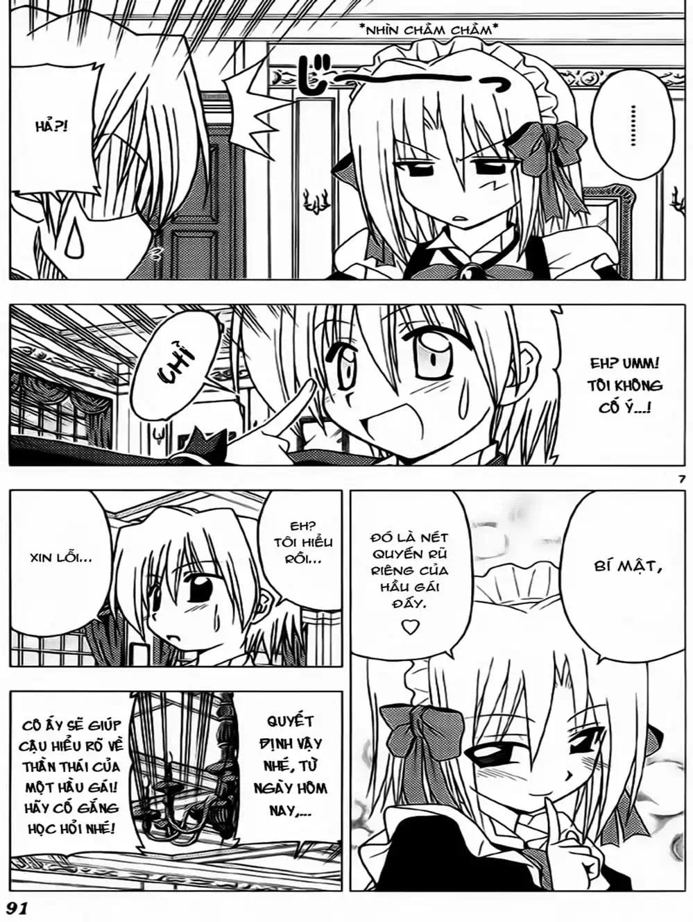 Truyện Tranh Chàng Quản Gia - Hayate No Gotoku trang 4