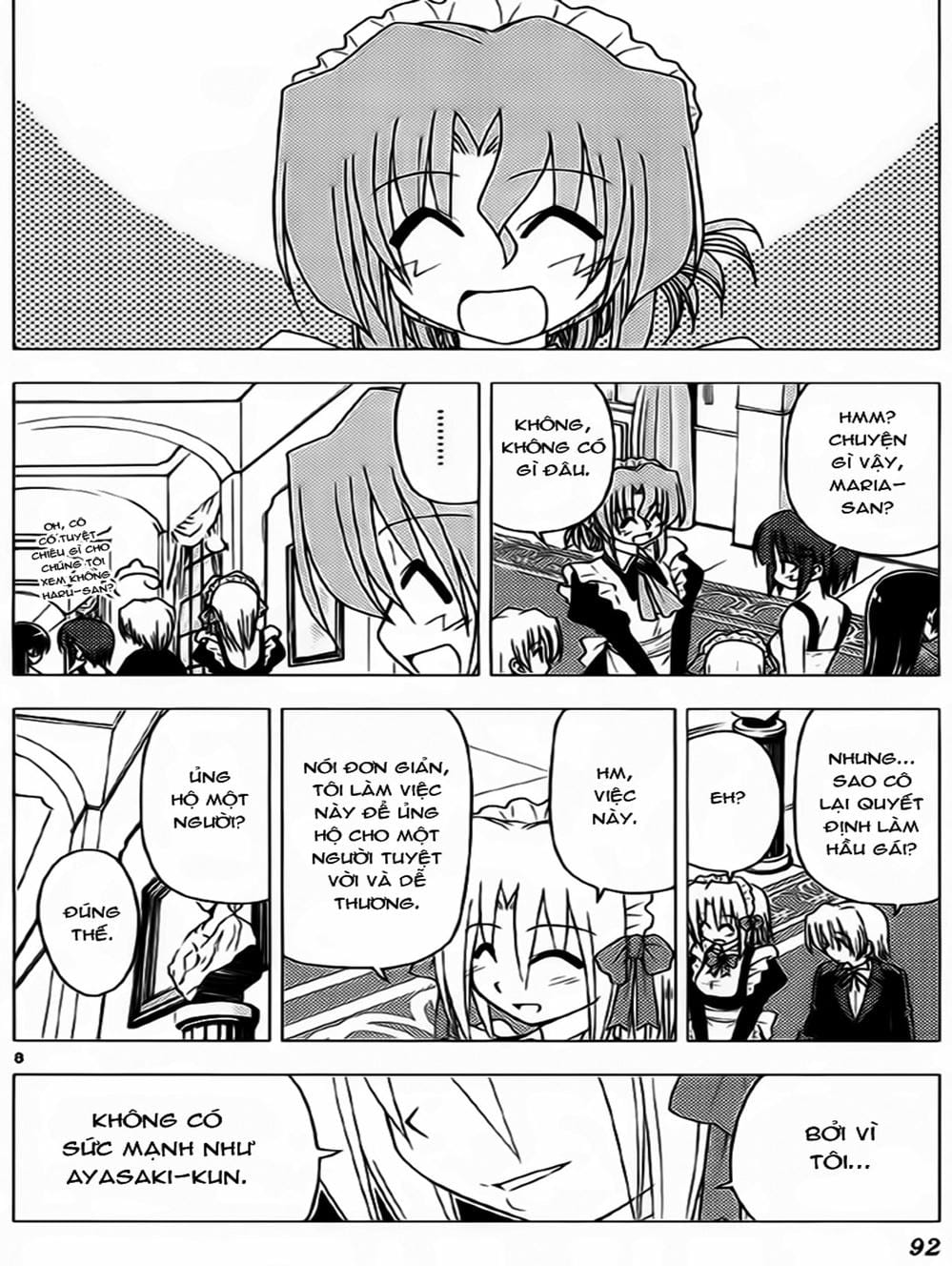 Truyện Tranh Chàng Quản Gia - Hayate No Gotoku trang 4