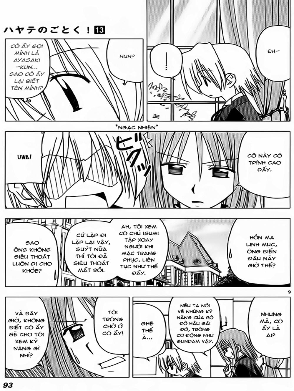 Truyện Tranh Chàng Quản Gia - Hayate No Gotoku trang 4