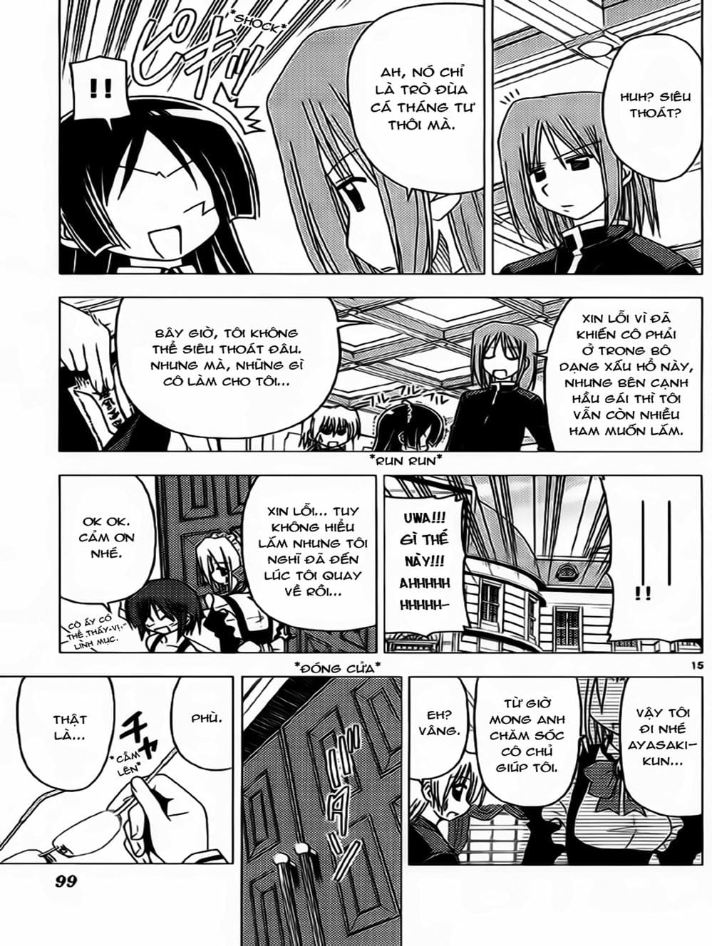 Truyện Tranh Chàng Quản Gia - Hayate No Gotoku trang 4