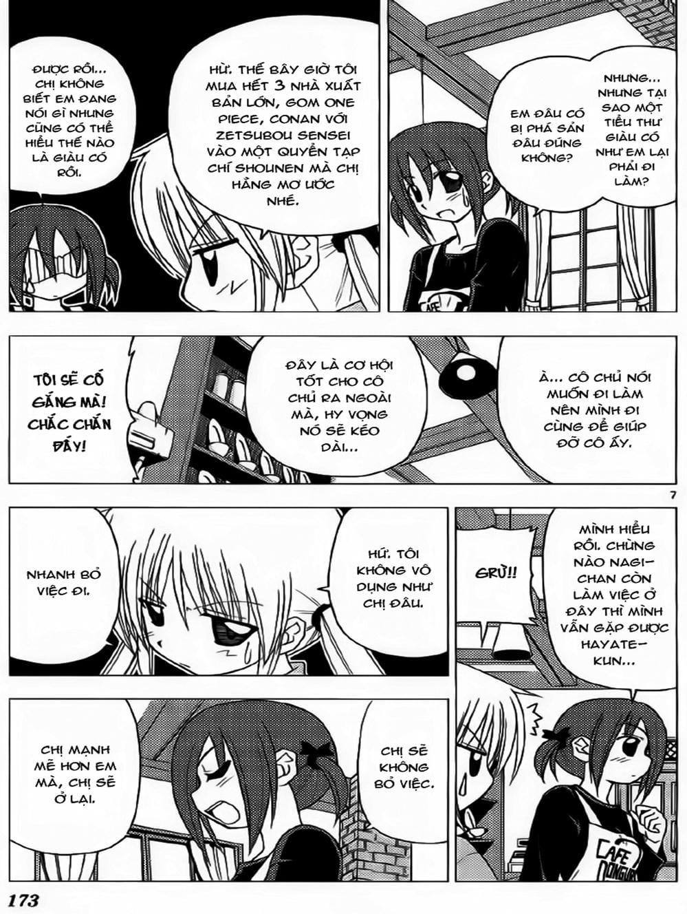 Truyện Tranh Chàng Quản Gia - Hayate No Gotoku trang 4