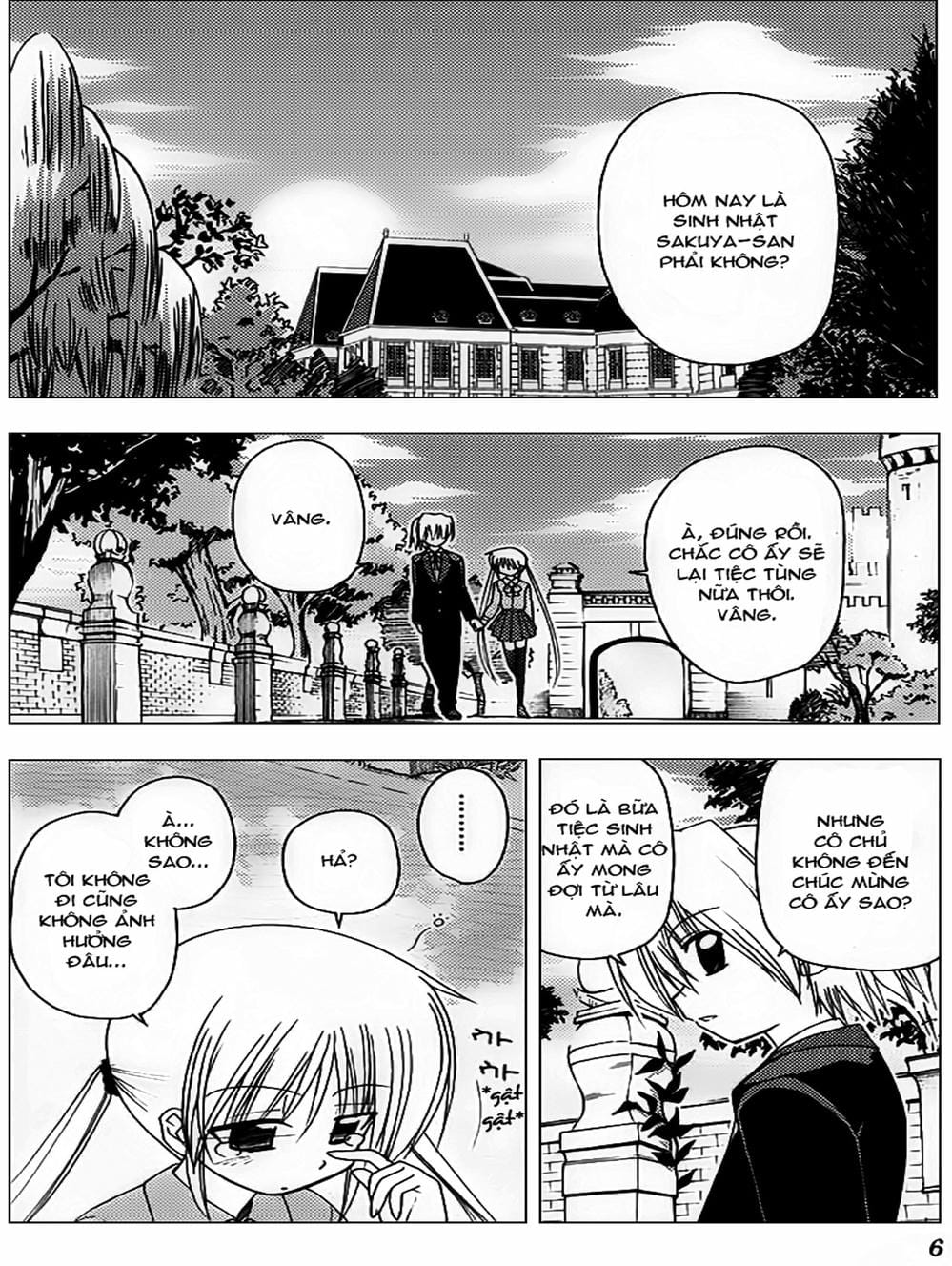 Truyện Tranh Chàng Quản Gia - Hayate No Gotoku trang 4