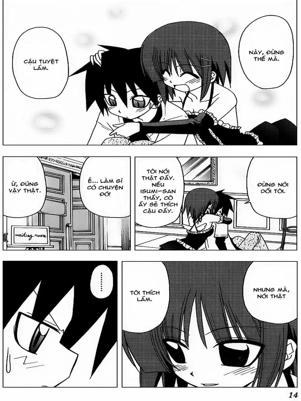 Truyện Tranh Chàng Quản Gia - Hayate No Gotoku trang 4