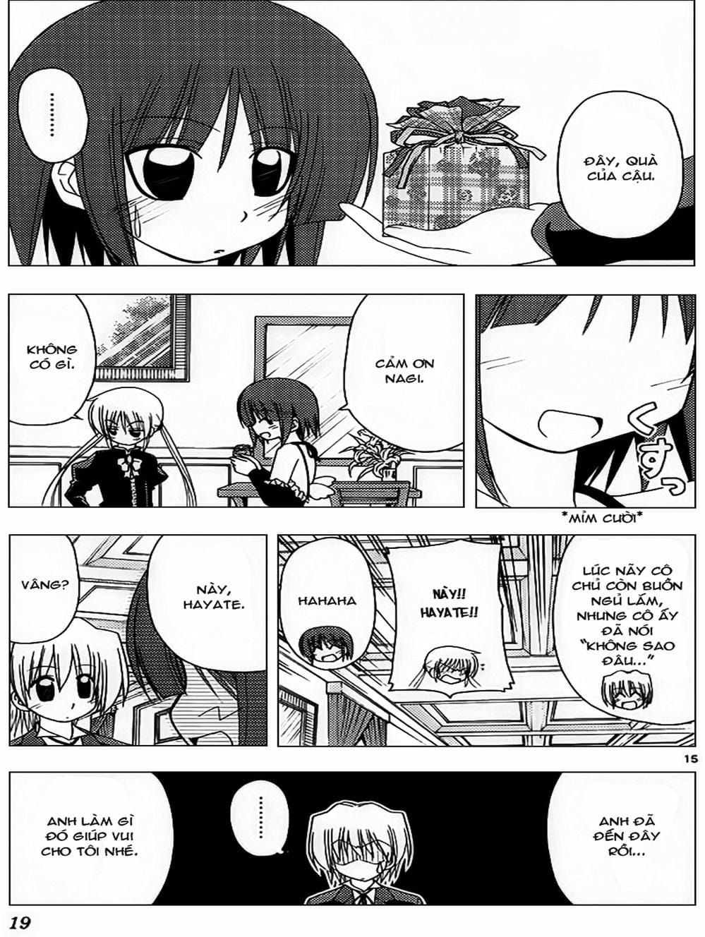 Truyện Tranh Chàng Quản Gia - Hayate No Gotoku trang 4