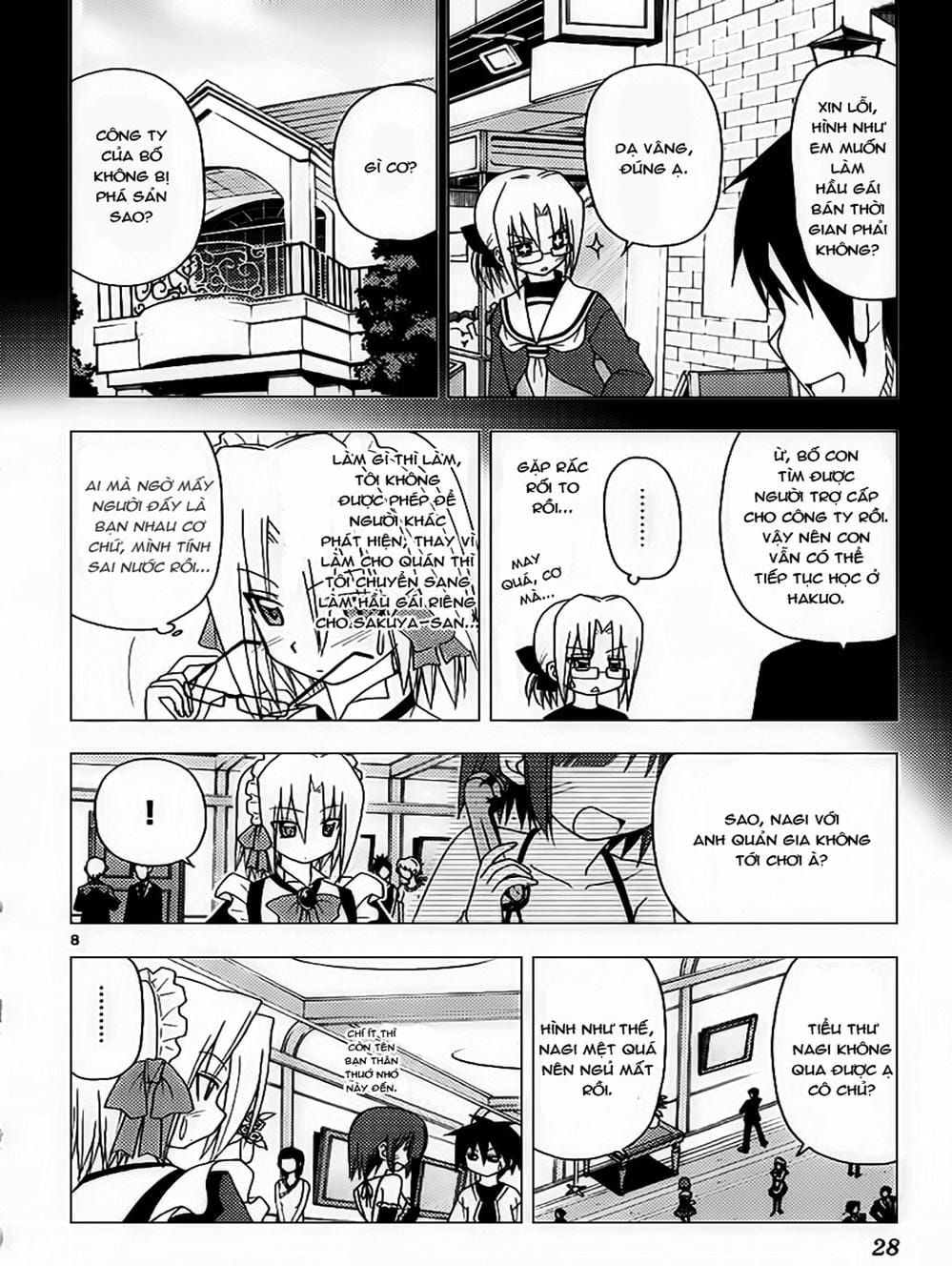 Truyện Tranh Chàng Quản Gia - Hayate No Gotoku trang 4