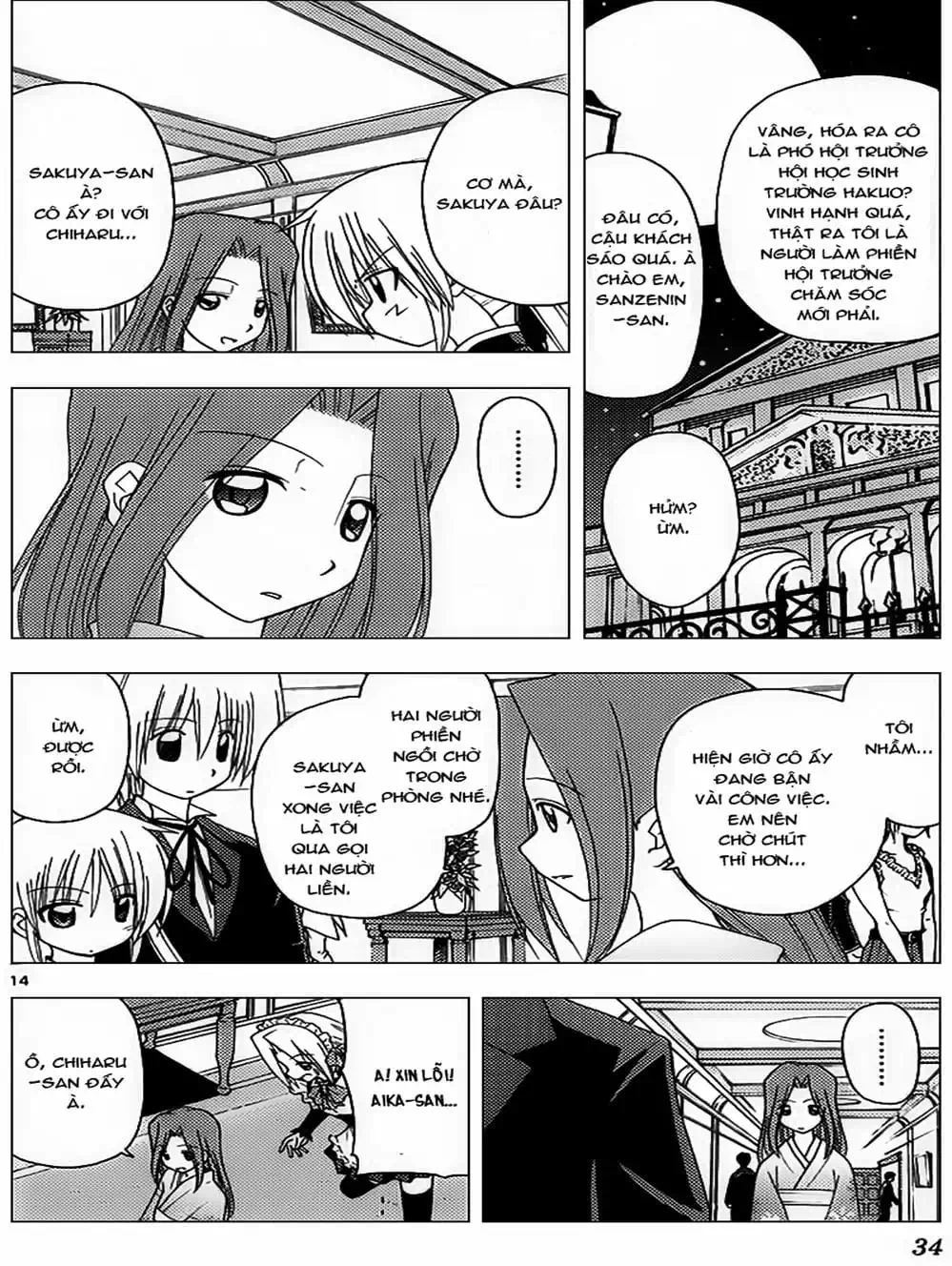 Truyện Tranh Chàng Quản Gia - Hayate No Gotoku trang 4