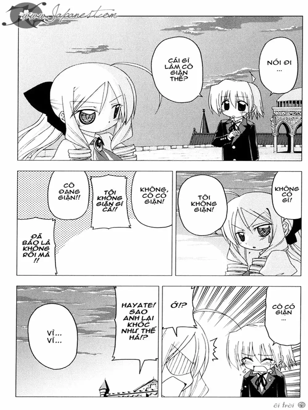 Truyện Tranh Chàng Quản Gia - Hayate No Gotoku trang 4