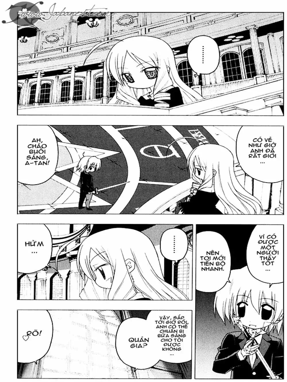 Truyện Tranh Chàng Quản Gia - Hayate No Gotoku trang 4