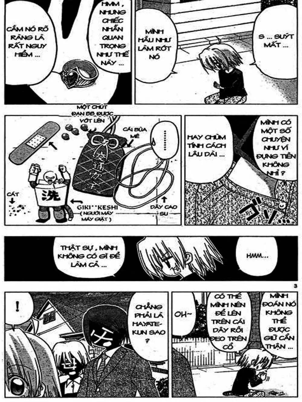 Truyện Tranh Chàng Quản Gia - Hayate No Gotoku trang 4