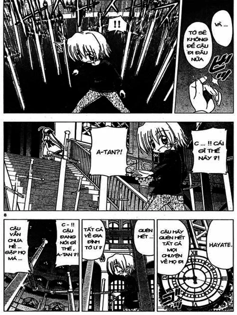 Truyện Tranh Chàng Quản Gia - Hayate No Gotoku trang 4