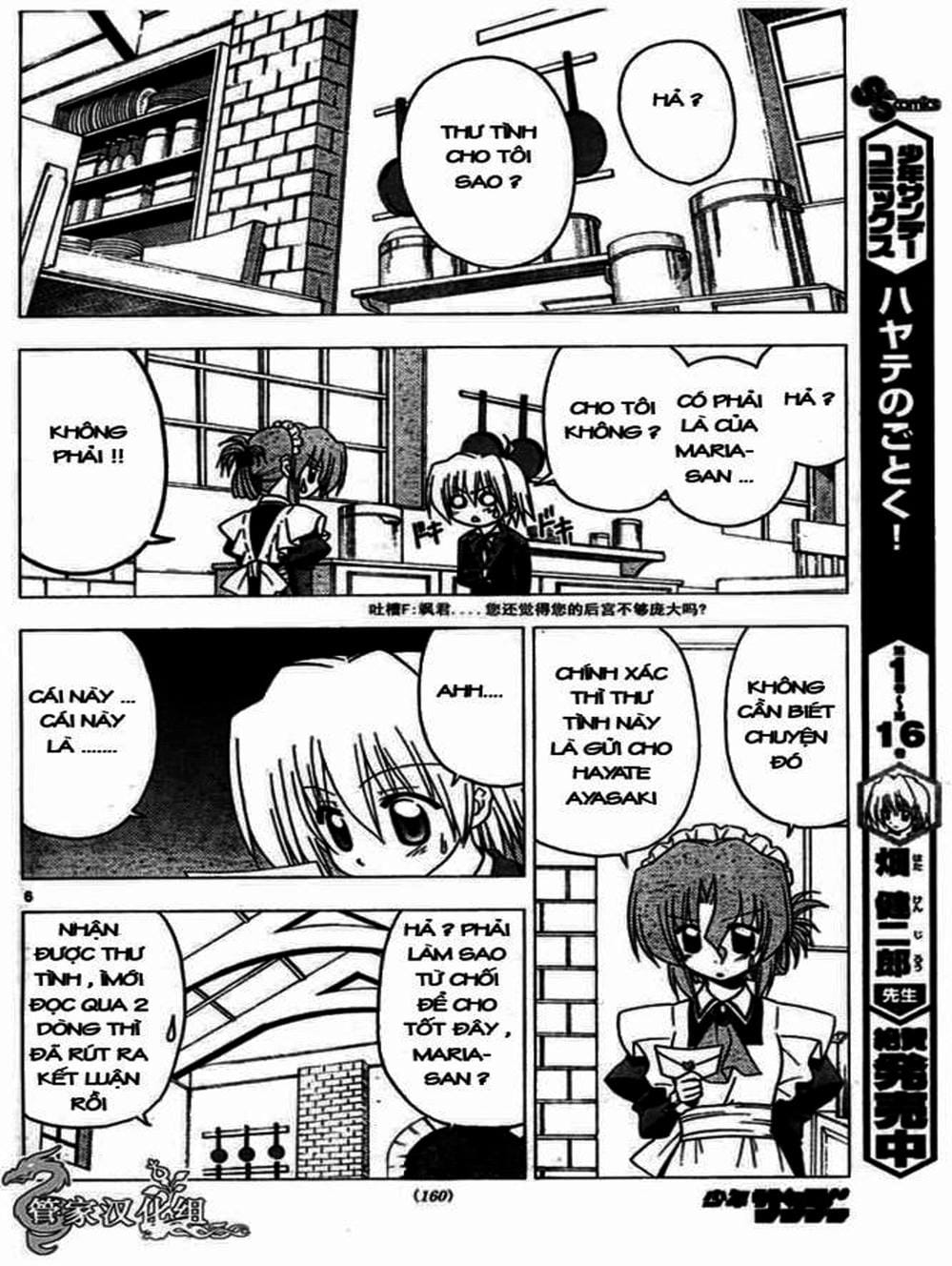Truyện Tranh Chàng Quản Gia - Hayate No Gotoku trang 4