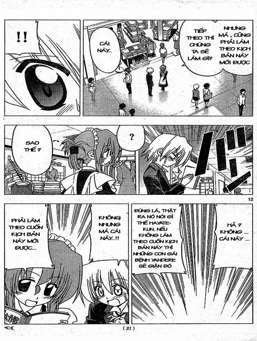 Truyện Tranh Chàng Quản Gia - Hayate No Gotoku trang 4