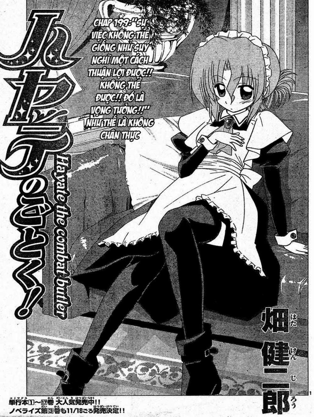 Truyện Tranh Chàng Quản Gia - Hayate No Gotoku trang 4