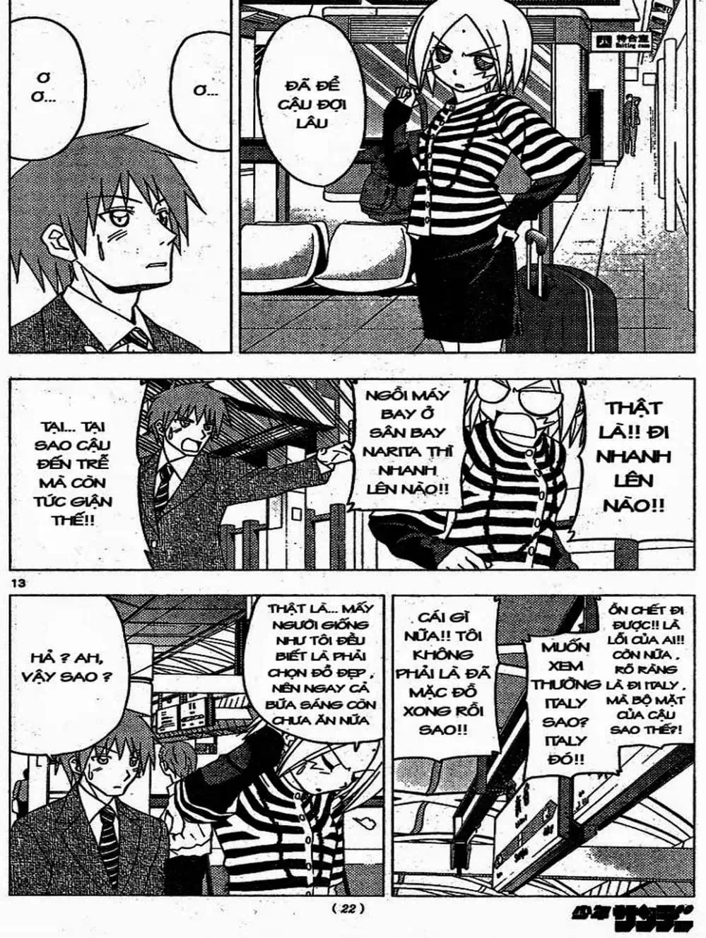 Truyện Tranh Chàng Quản Gia - Hayate No Gotoku trang 4