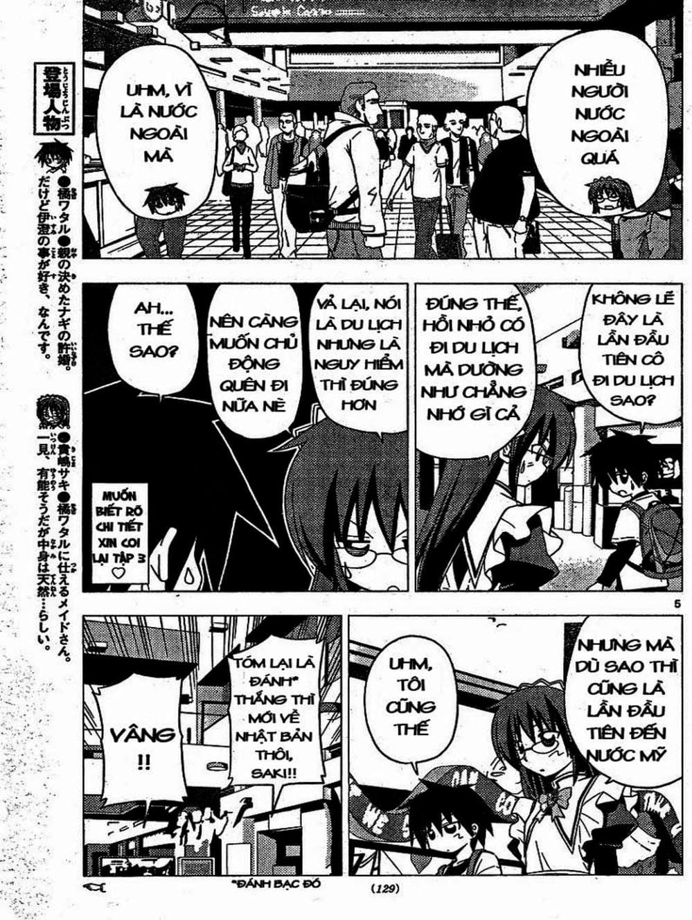 Truyện Tranh Chàng Quản Gia - Hayate No Gotoku trang 4