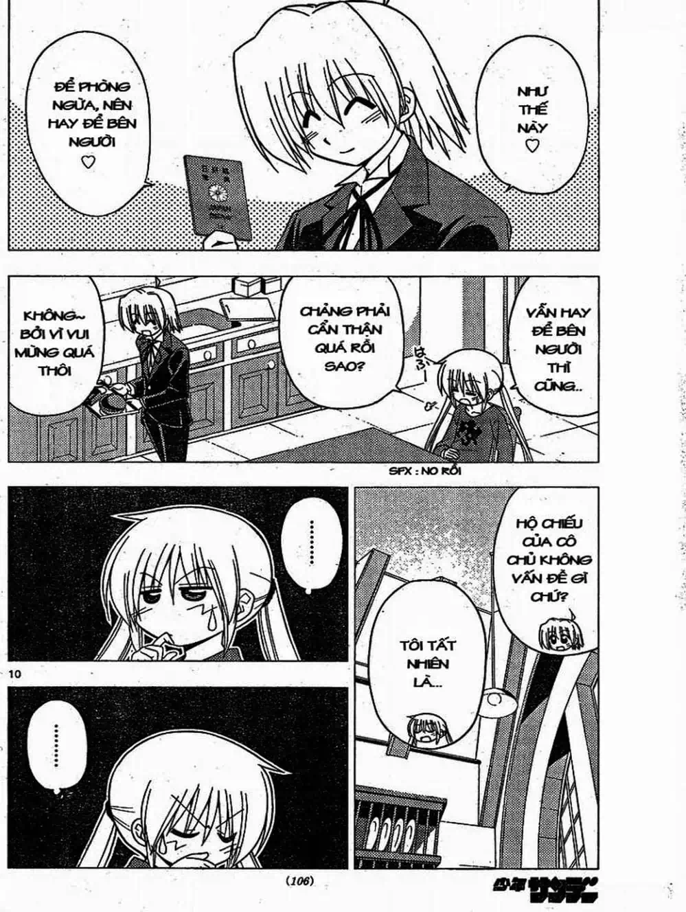 Truyện Tranh Chàng Quản Gia - Hayate No Gotoku trang 4