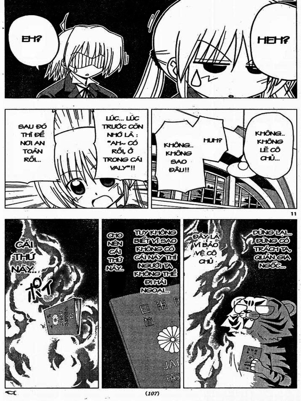 Truyện Tranh Chàng Quản Gia - Hayate No Gotoku trang 4