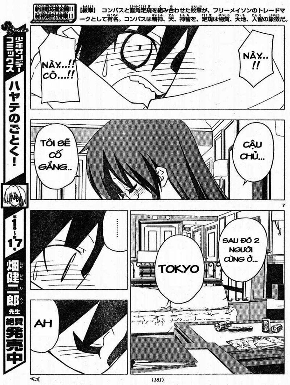 Truyện Tranh Chàng Quản Gia - Hayate No Gotoku trang 4