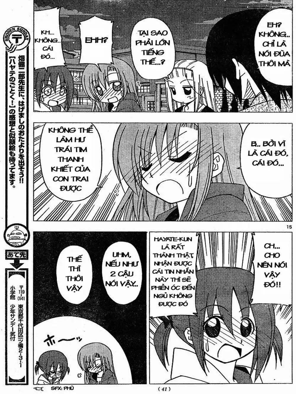 Truyện Tranh Chàng Quản Gia - Hayate No Gotoku trang 4