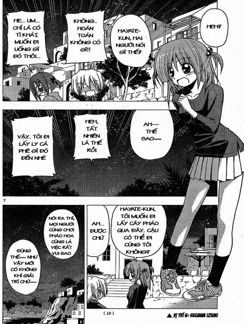 Truyện Tranh Chàng Quản Gia - Hayate No Gotoku trang 4