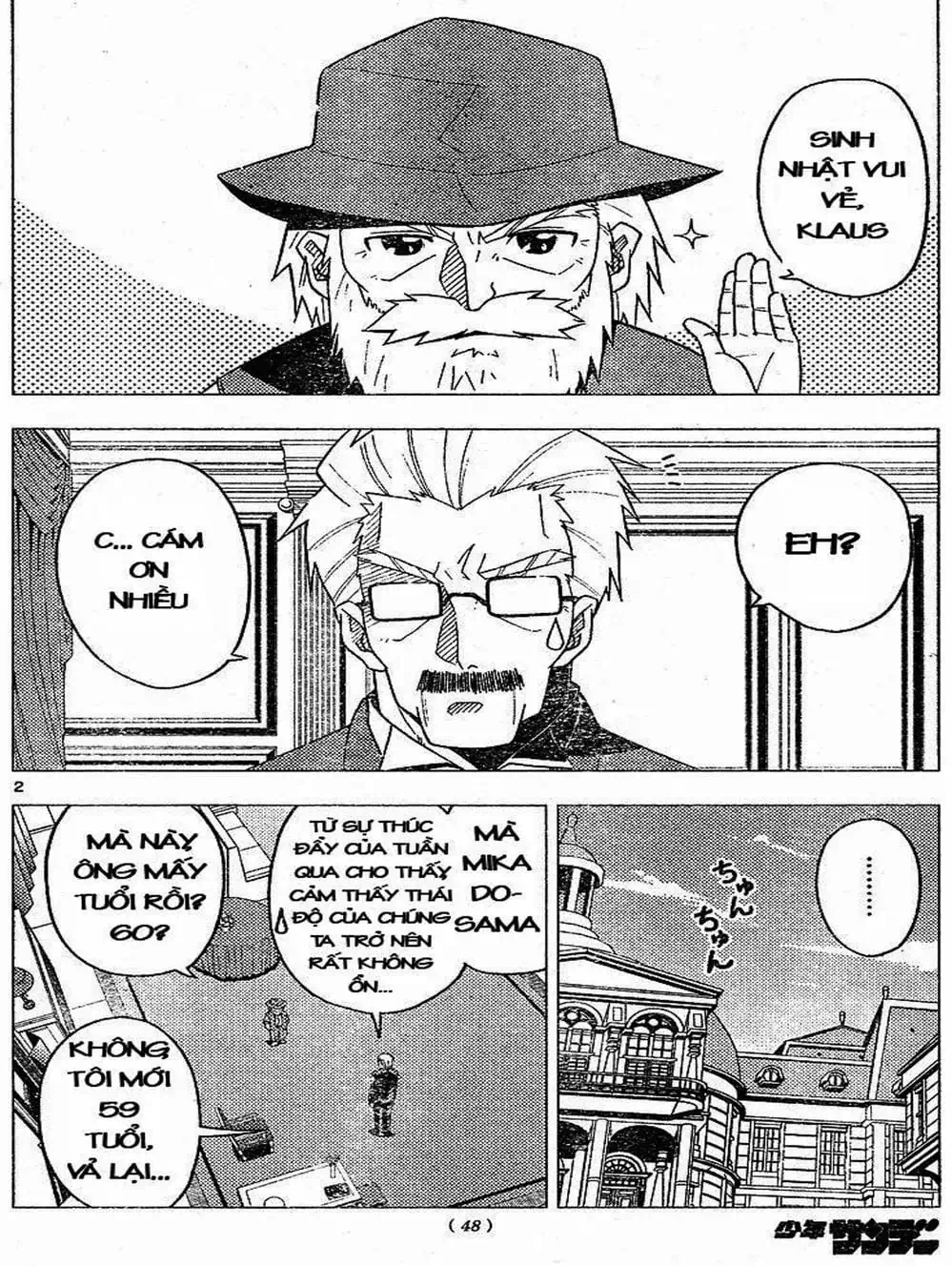 Truyện Tranh Chàng Quản Gia - Hayate No Gotoku trang 4