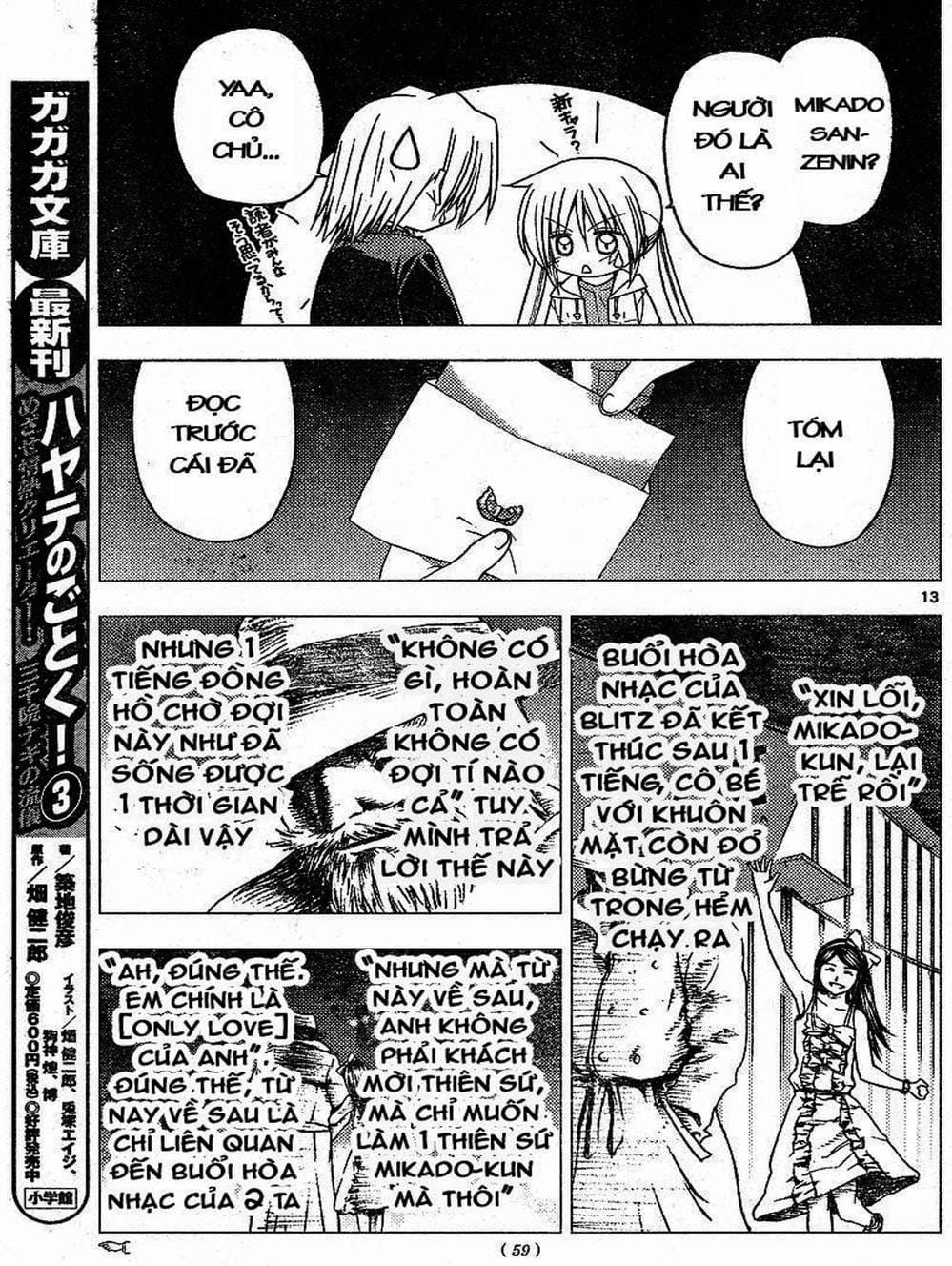 Truyện Tranh Chàng Quản Gia - Hayate No Gotoku trang 4