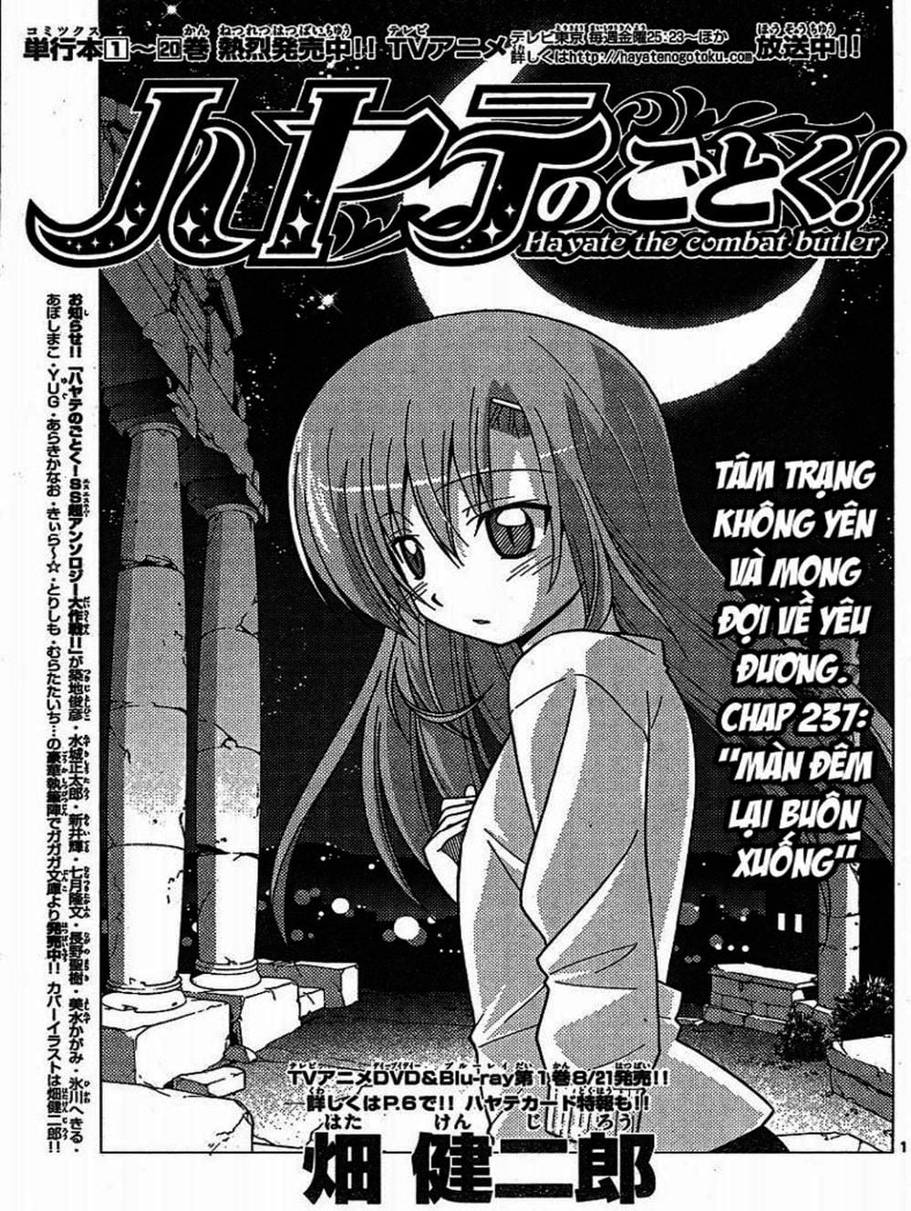 Truyện Tranh Chàng Quản Gia - Hayate No Gotoku trang 4