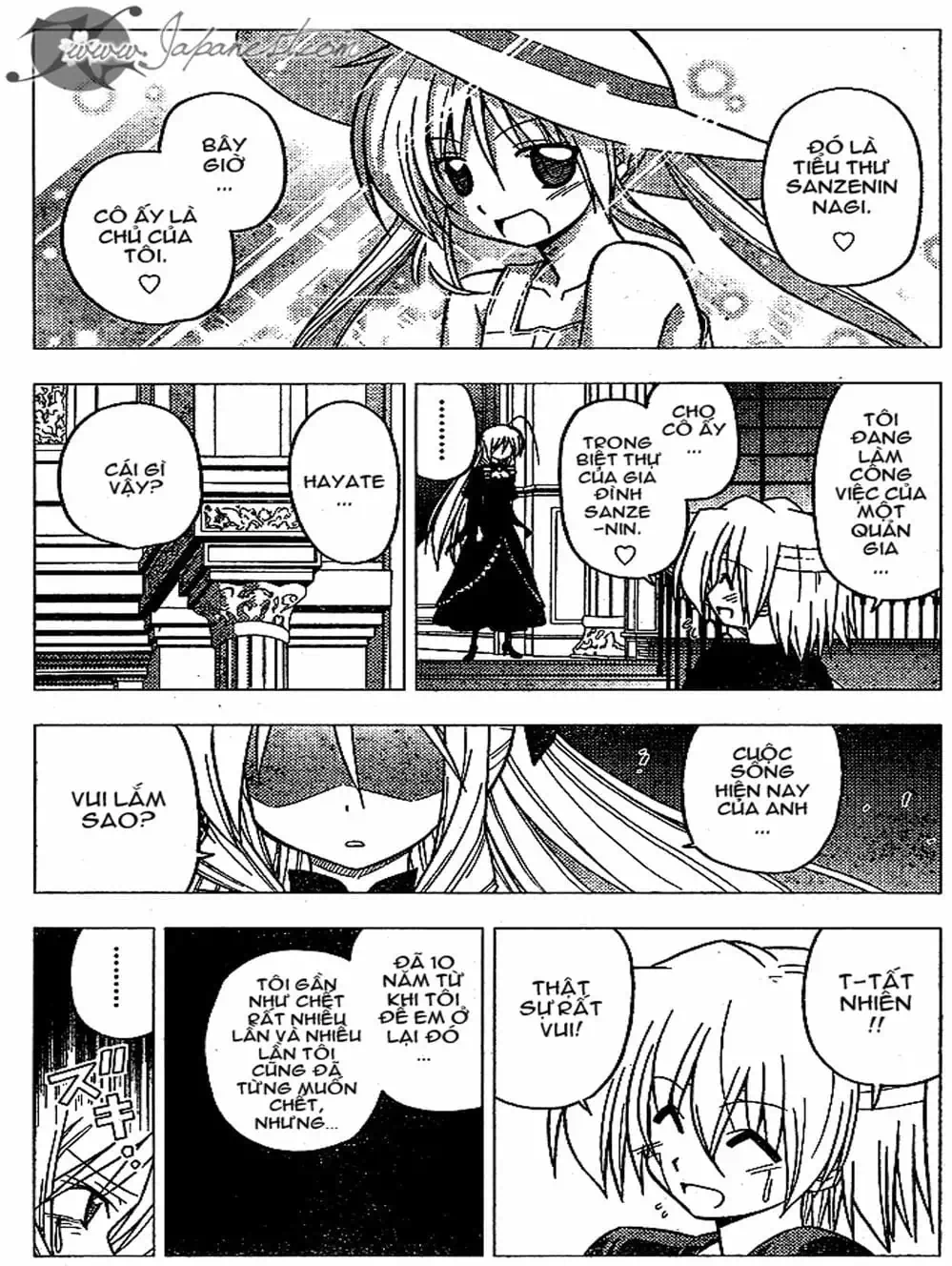 Truyện Tranh Chàng Quản Gia - Hayate No Gotoku trang 4