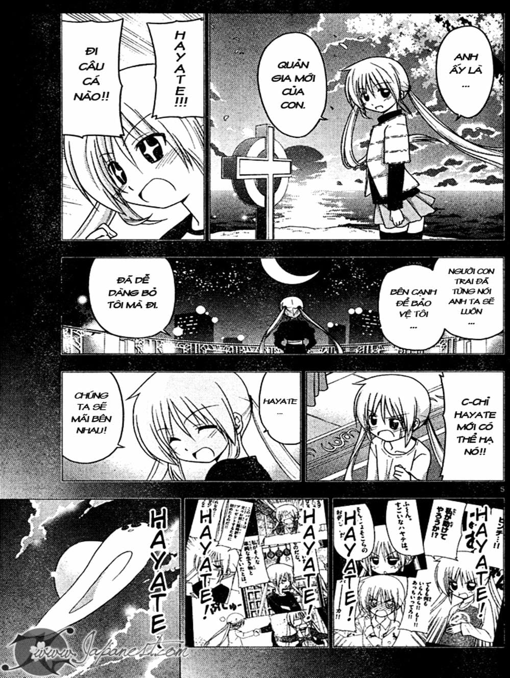 Truyện Tranh Chàng Quản Gia - Hayate No Gotoku trang 4