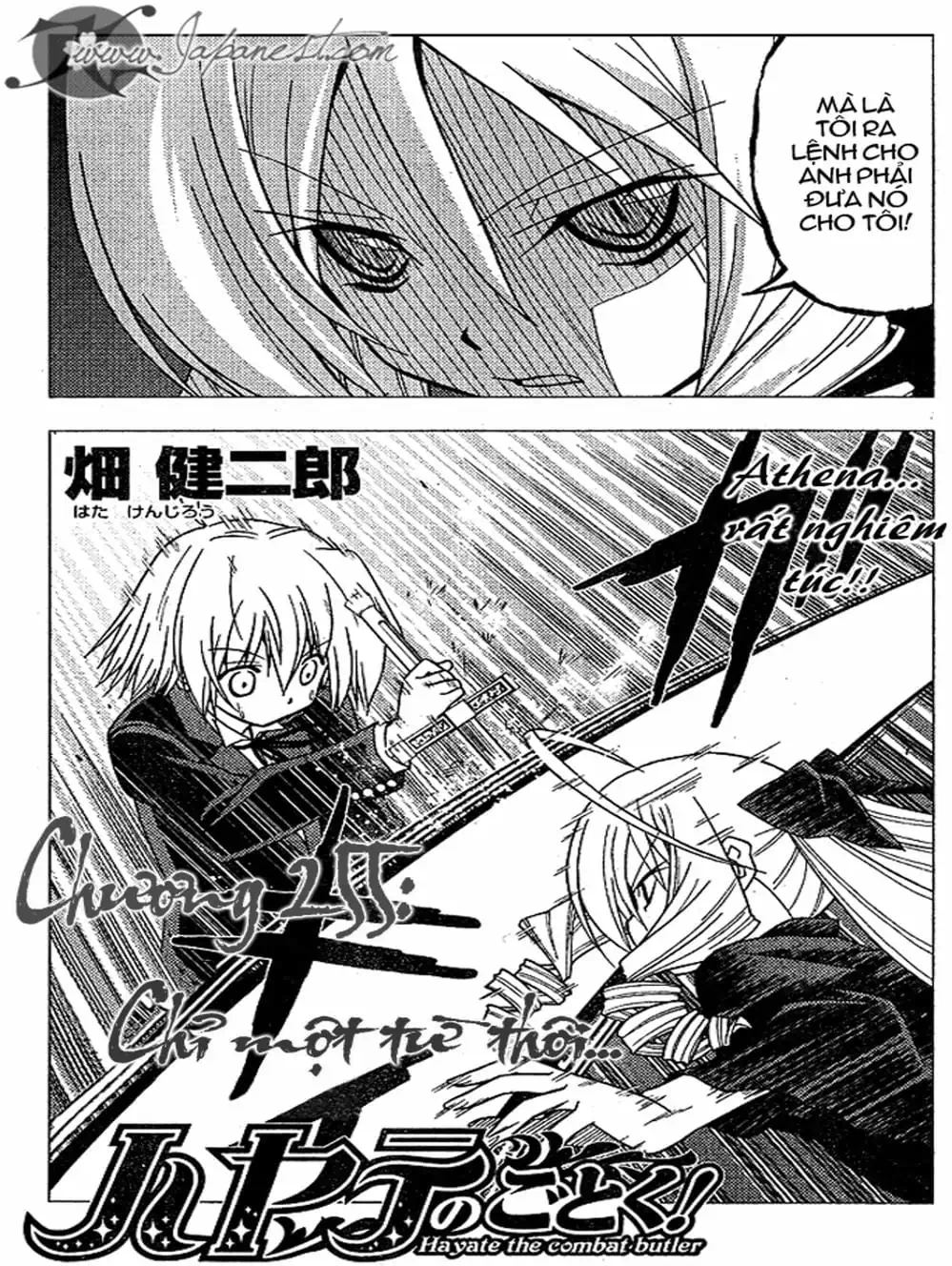 Truyện Tranh Chàng Quản Gia - Hayate No Gotoku trang 4