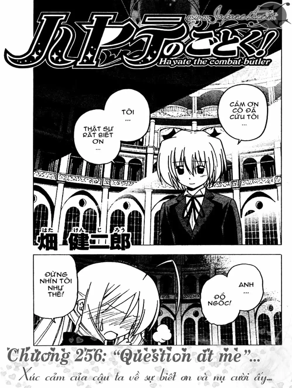 Truyện Tranh Chàng Quản Gia - Hayate No Gotoku trang 4