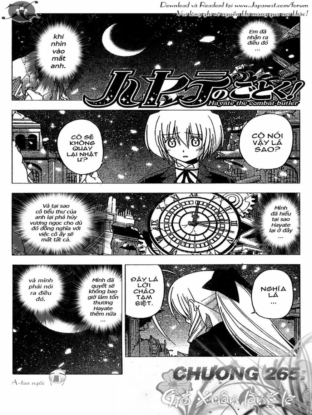 Truyện Tranh Chàng Quản Gia - Hayate No Gotoku trang 4