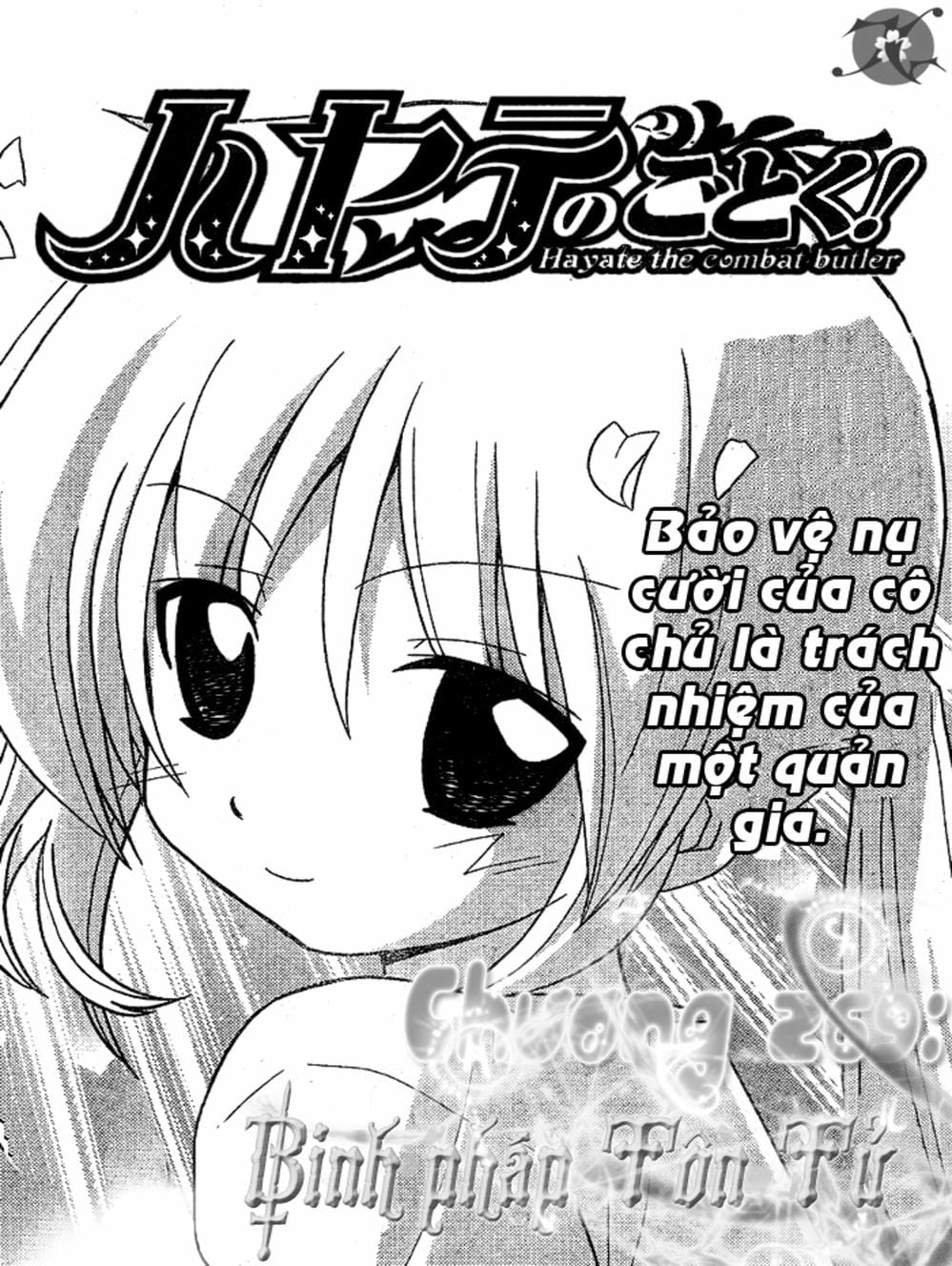 Truyện Tranh Chàng Quản Gia - Hayate No Gotoku trang 4