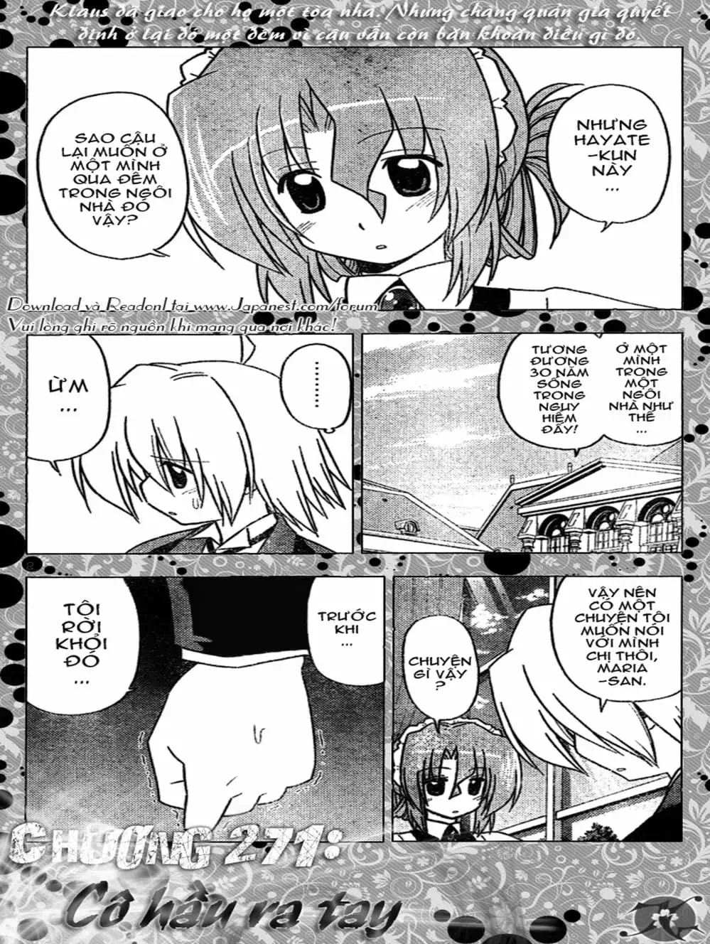 Truyện Tranh Chàng Quản Gia - Hayate No Gotoku trang 4