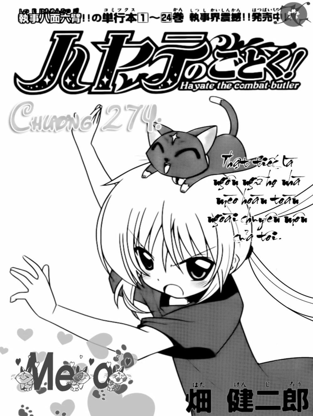 Truyện Tranh Chàng Quản Gia - Hayate No Gotoku trang 4