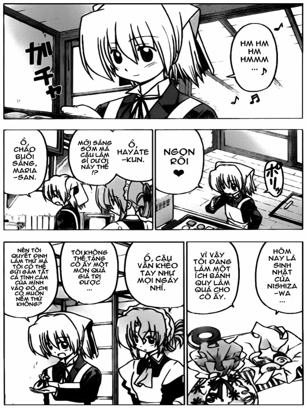 Truyện Tranh Chàng Quản Gia - Hayate No Gotoku trang 4